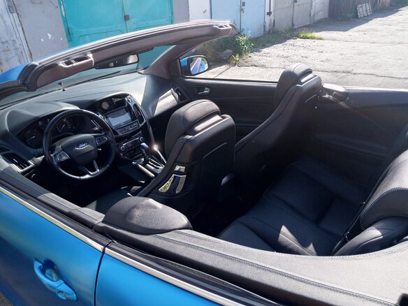 2007 Ford Focus II, голубой - вид 23