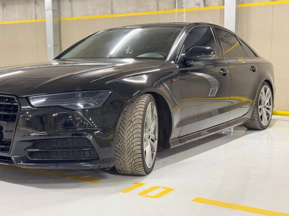 2016 Audi A6 IV (C7) Рестайлинг, чёрный, 2400000 рублей