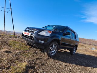 2004 Honda CR-V II, чёрный, 710000 рублей, вид 5