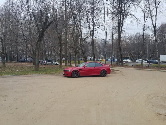 2002 BMW M3 III (E46), красный - вид 18