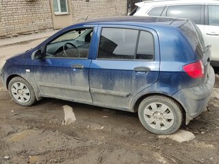 2007 Hyundai Getz I Рестайлинг, синий, 370000 рублей, вид 2
