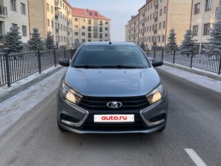 2017 Lada (ВАЗ) Vesta I, серый, 870000 рублей, вид 2