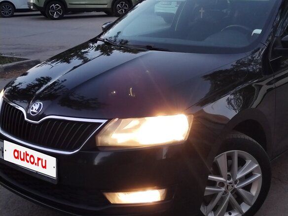 2018 Skoda Rapid I Рестайлинг, чёрный, 1210000 рублей - вид 3