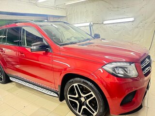 2016 Mercedes-Benz GLS 400 I (X166), красный, 3000000 рублей, вид 1