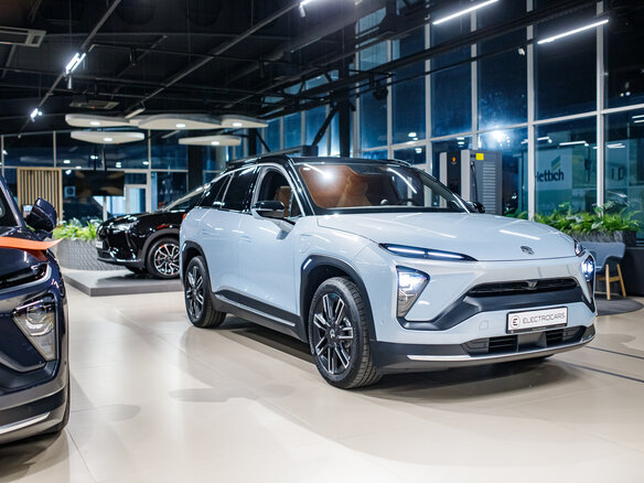2022 Nio ES6 100 kWh I, голубой - вид 4