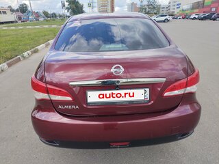 2013 Nissan Almera III (G15), пурпурный, 480000 рублей, вид 3