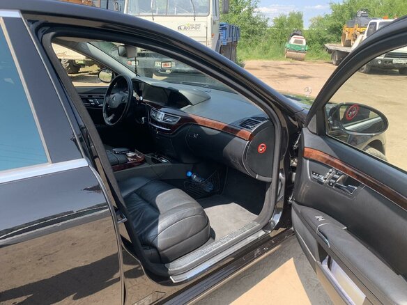2006 Mercedes-Benz S-Класс 420 V (W221), чёрный, 1400000 рублей - вид 11