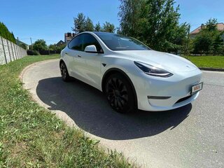 2021 Tesla Model Y Performance I, белый, 3672632 рублей, вид 2