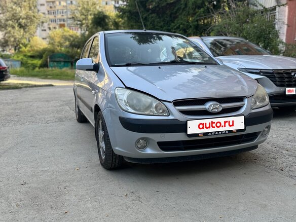 2006 Hyundai Getz I Рестайлинг, серый, 470000 рублей - вид 1