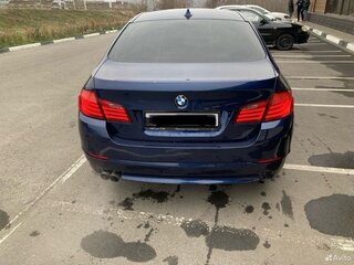 2012 BMW 5 серии 520i VI (F10/F11/F07), синий, 1350000 рублей, вид 4