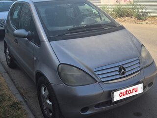1999 Mercedes-Benz A-Класс 160 I (W168), серебристый, 270000 рублей, вид 2