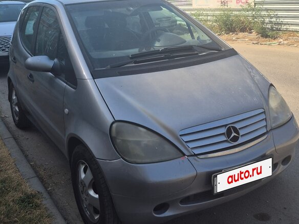 1999 Mercedes-Benz A-Класс 160 I (W168), серебристый, 270000 рублей - вид 1