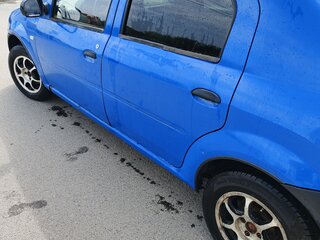 2011 Renault Logan I Рестайлинг, синий, 255000 рублей, вид 5
