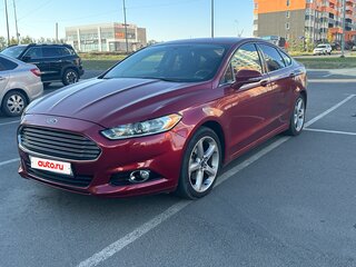 2014 Ford Fusion (North America) II, красный, 1250000 рублей, вид 1