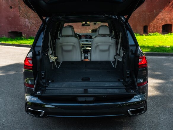 2019 BMW X7 30d I (G07), серый, 6999999 рублей - вид 19