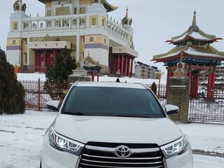 2014 Toyota Highlander III (XU50), белый, 2990000 рублей, вид 3