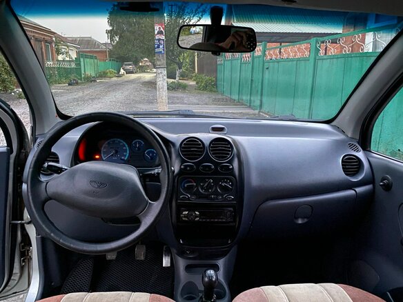2007 Daewoo Matiz I Рестайлинг, серебристый, 280000 рублей - вид 9
