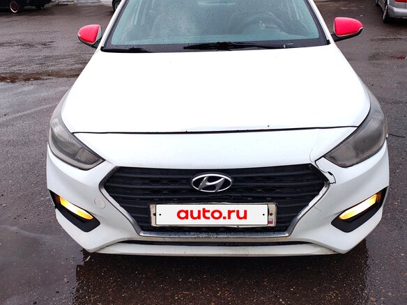 2018 Hyundai Solaris II, белый - вид 7