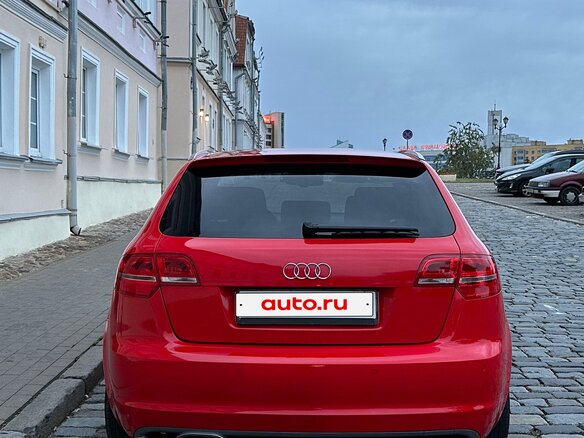 2008 Audi A3 II (8P) Рестайлинг 2, красный, 1095272 рублей - вид 5