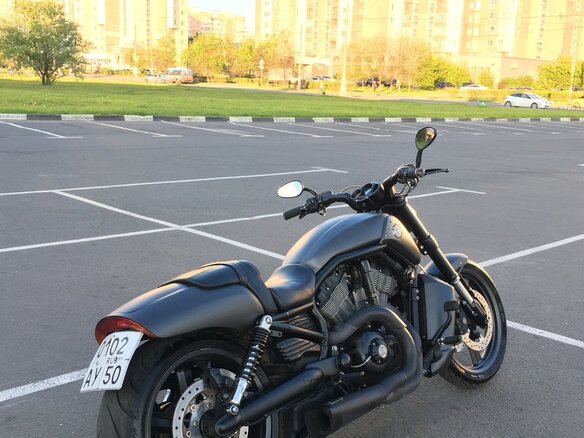 2010 Harley-Davidson V-Rod Muscle, чёрный - вид 3