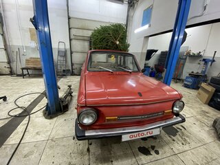 1991 ЗАЗ 968 М, красный, 120000 рублей, вид 1