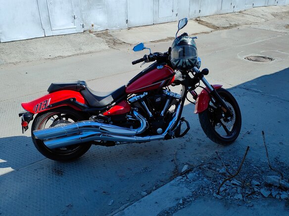 2014 Yamaha XV 1900, красный, 1450000 рублей - вид 11