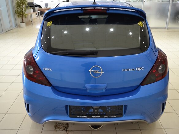 2008 Opel Corsa OPC D, синий - вид 4