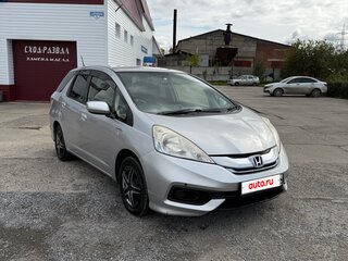 2014 Honda Fit Shuttle I Рестайлинг, серый, 980000 рублей, вид 3