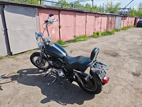 2004 Harley-Davidson Sportster 1200, чёрный, 549999 рублей, вид 5