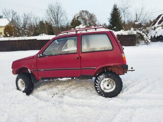 2003 Lada (ВАЗ) 1111 Ока, красный, 99000 рублей, вид 5