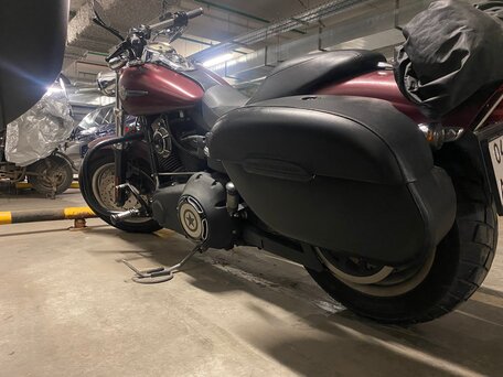 2008 Harley-Davidson Fat Bob, коричневый, 850000 рублей, вид 1