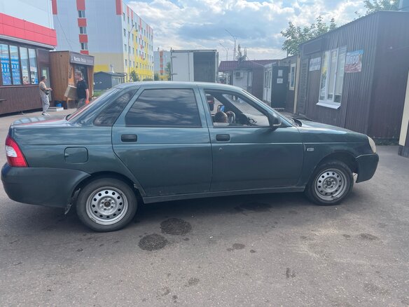 2008 Lada (ВАЗ) Priora I, серый, 160000 рублей - вид 1