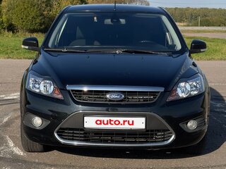 2010 Ford Focus II Рестайлинг, чёрный, 670000 рублей, вид 2