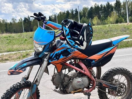 2025 Kayo Basic TT125, синий, 75000 рублей, вид 2