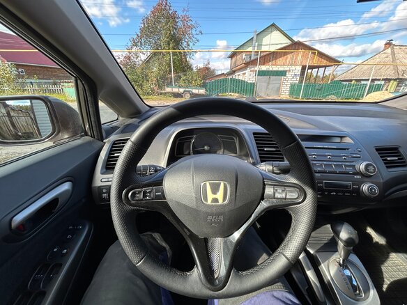 2009 Honda Civic Hybrid VIII Рестайлинг, серый, 500000 рублей - вид 12