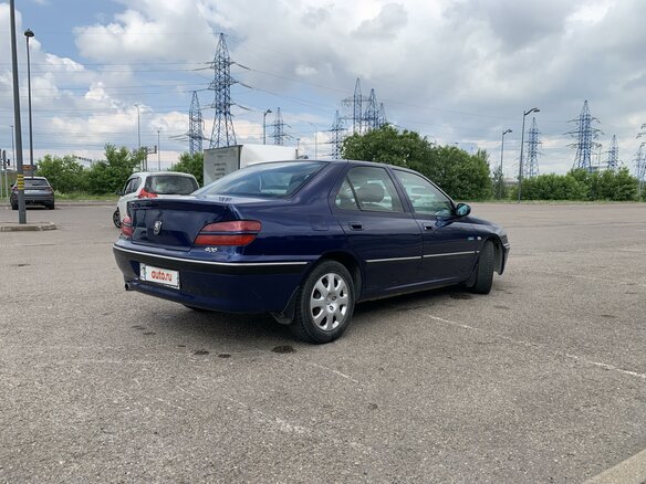 2002 Peugeot 406 I Рестайлинг, синий, 450000 рублей - вид 7