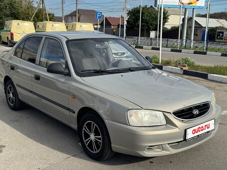 2009 Hyundai Accent ТагАЗ II, бежевый, 350000 рублей, вид 3