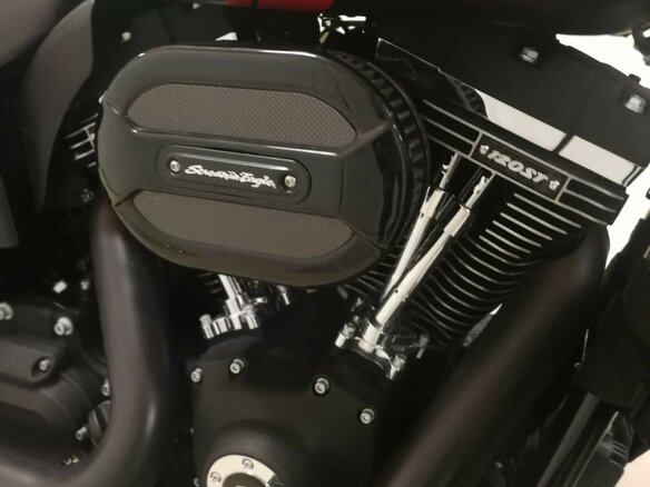 2014 Harley-Davidson Fat Bob, чёрный - вид 11