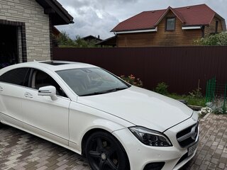 2014 Mercedes-Benz CLS 350 BlueTEC II (C218) Рестайлинг, белый, 2300000 рублей, вид 2