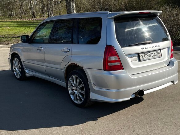 2003 Subaru Forester II, серебристый, 555000 рублей - вид 3