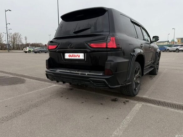 2008 Lexus LX 570 III, чёрный, 3900000 рублей - вид 3