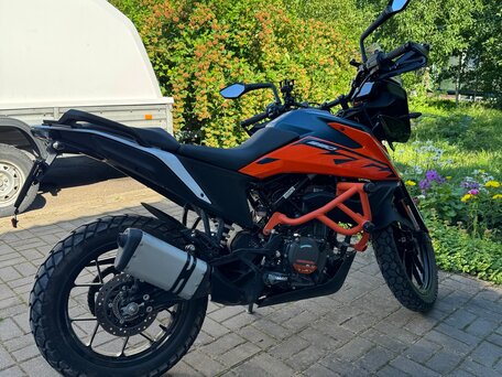 2022 KTM 390 Adventure, оранжевый, 650000 рублей, вид 2