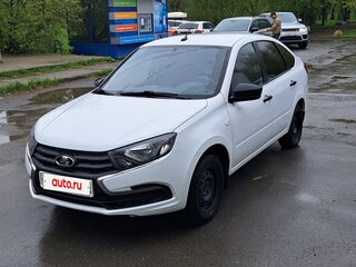 2021 Lada (ВАЗ) Granta I Рестайлинг, белый, 730000 рублей, вид 1