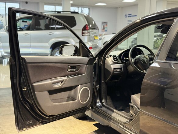 2008 Mazda 3 I (BK) Рестайлинг, чёрный - вид 8
