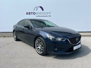 2018 Mazda 6 III (GJ) Рестайлинг, синий, 2140000 рублей, вид 3