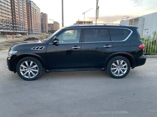 2012 Infiniti QX56 II, чёрный, 3338000 рублей, вид 3