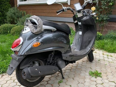 2006 Yamaha Vino 125, серый, 130000 рублей, вид 2