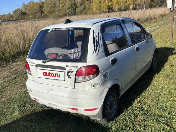 2012 Daewoo Matiz I Рестайлинг, белый, 220000 рублей