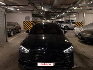 2021 Mercedes-Benz S-Класс 350 d Long 4MATIC VII (W223), чёрный, 9500000 рублей, вид 1