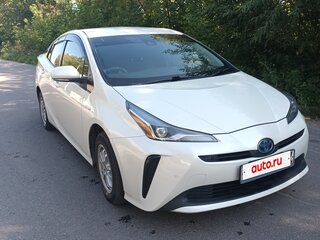 2019 Toyota Prius PHV ZVW52 Prime IV (XW50), белый, 1750000 рублей, вид 5